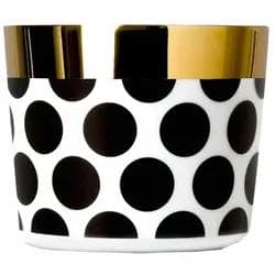 Sieger by Fürstenberg Becher BLACK & WHITE DOTS Schwarz/Weiß/Gold