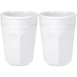 KPM Berlin KURLAND Becher Duo-Set Weiß Klassizistisch