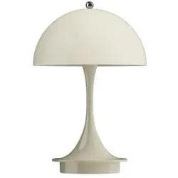 Louis Poulsen Panthella Portable 160 V3 LED-Akku-Tischleuchte Beige/Grau