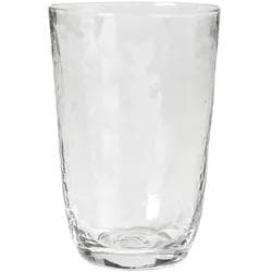Broste Copenhagen Hammered Glas 50 cl Transparent