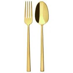 Sambonet Rock Servierbesteck 2tlg. Gold Edelstahl