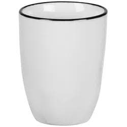 Broste Copenhagen Salt Espressobecher Weiß/Schwarz