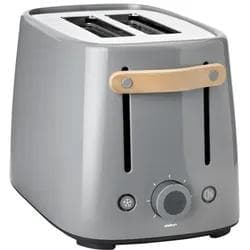 Stelton Emma Toaster (EU) grau mit Bagel-Funktion