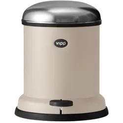 Vipp 13 Treteimer 4 Liter Beige Kompakt