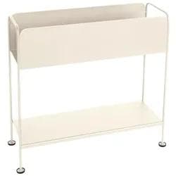 Fermob Picolino Übertopf mit Staufach und Regal Latte-Beige