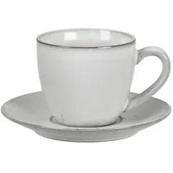 Broste Copenhagen Nordic Sand Tasse mit Untertasse 15 cl