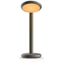 Grau Parrot Tischleuchte Schwarz/Gold 360° Flexibel Aluminium