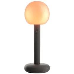Grau Fire Akkuleuchte Black - LED Tischleuchte mit Sunset Dimming