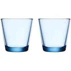 Iittala Kartio Trinkglas 21cl 2er Set Aqua Transparent