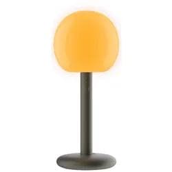 Grau Fire Table Tischlampe Schwarz/Gold Aluminium
