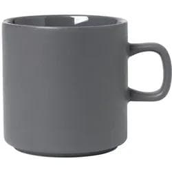 Blomus Tasse PILAR 250 ml Keramik Silber