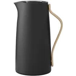 Stelton Emma Isolierkanne 1200 ml Soft Black
