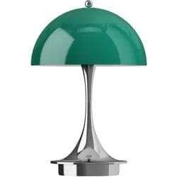 Louis Poulsen Panthella 160 Portable Original Opal-Grün LED-Terrassenlampe