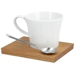 KPM Berlin BERLIN Bürotasse 3tlg. Weiß Hartporzellan
