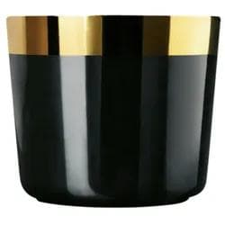 Sieger by Fürstenberg Champagnerbecher Noir Schwarz Gold