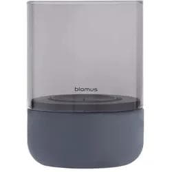 blomus Windlicht CALMA Glas Kerzenhalter Grau Betonoptik
