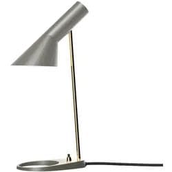 Louis Poulsen AJ Mini Tischleuchte Messing Warmgrau
