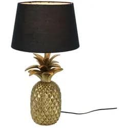 Werner Voss Tischleuchte Ananas Gold Schwarz