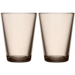 Iittala Kartio Trinkglas 40cl 2er Set Transparent
