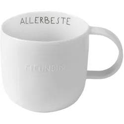 Räder Tasse "Guten Morgen Allerbeste Freundin" Weiß Porzellan