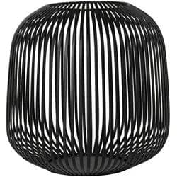 blomus Windlicht LITO Laterne Schwarz Medium