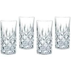 Nachtmann Longdrinkgläser Noblesse 375 ml 4er Set Kristallglas
