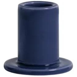Hay Tube Kerzenhalter Small Midnight Blue Keramik