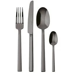 Sambonet Neutra Besteckset 24-tlg. Schwarz Mirror PVD