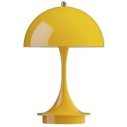 Louis Poulsen Panthella Portable 160 V3, Opaque Gelb, Akkubetriebene LED-Tischleuchte
