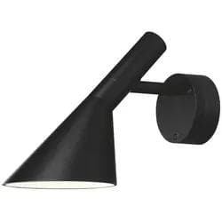Louis Poulsen AJ LED-Außenwandlampe Schwarz