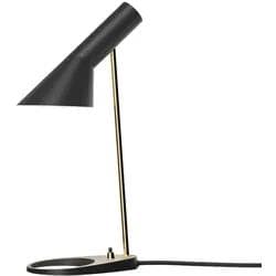 Louis Poulsen AJ Mini Tischleuchte Messing/Schwarz