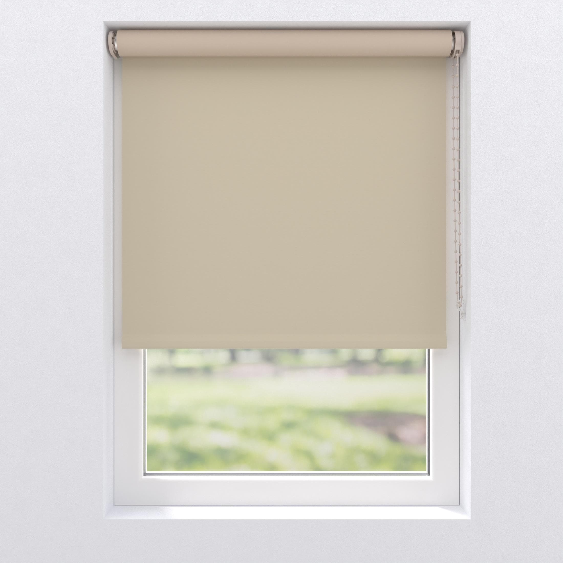 MY HOME Verdunklungsrollo Bern Sand Beige Klemmfix
