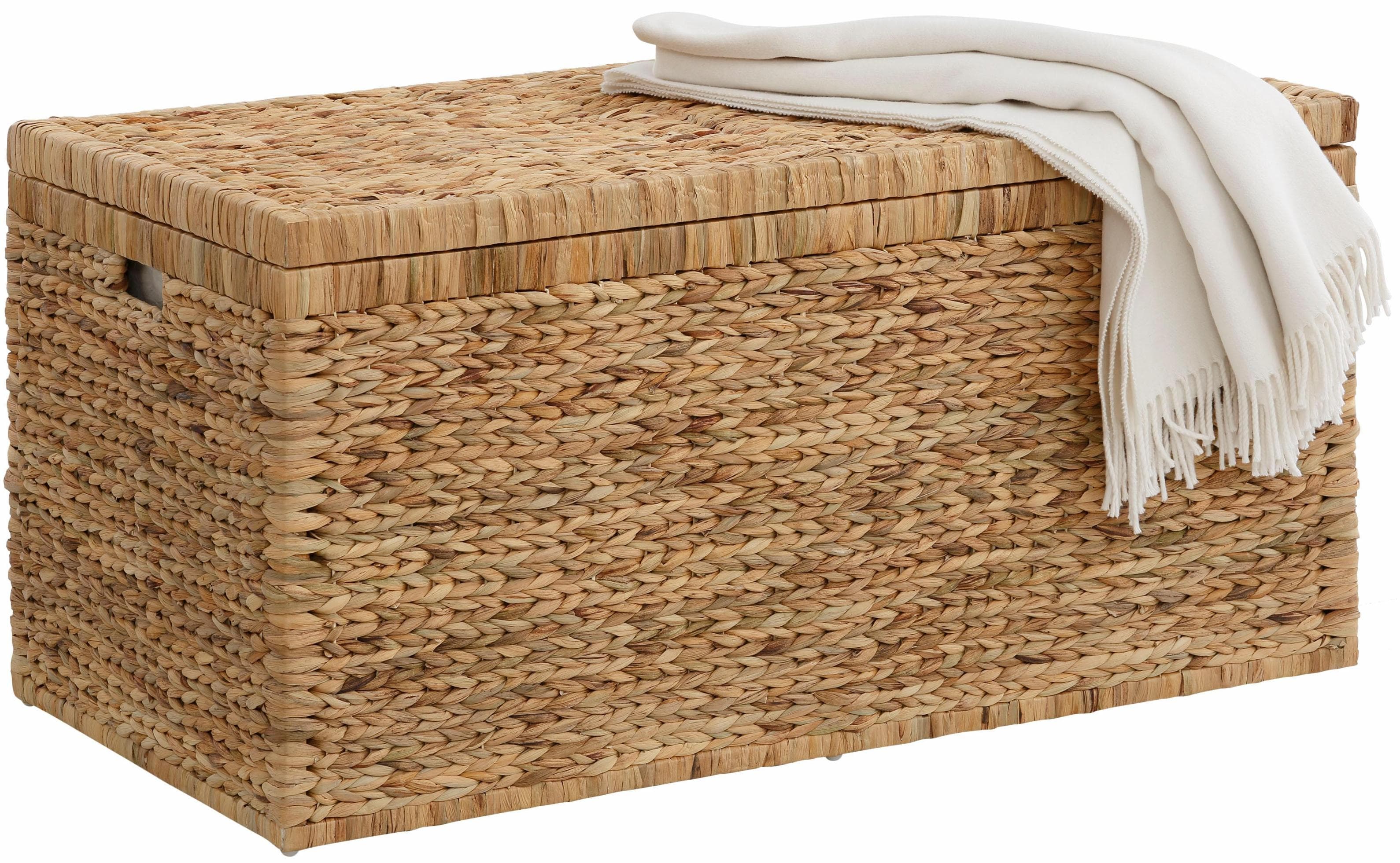 Artra Design Truhe Natur Wasserhyazinthe Beige