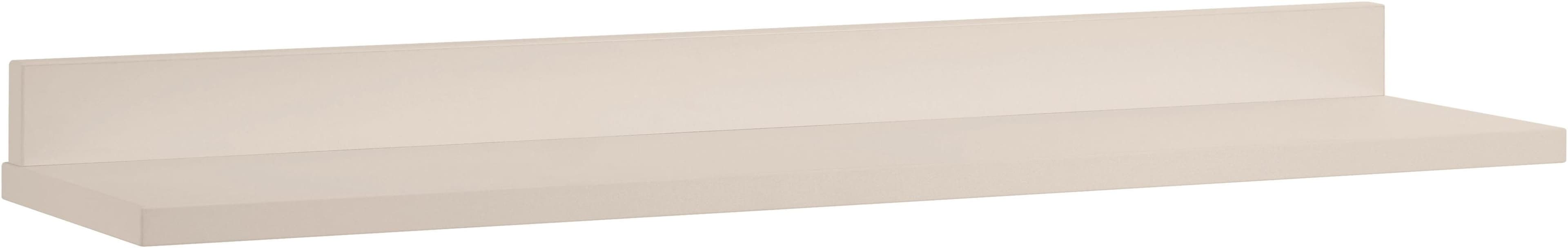 PAIDI Wandregal Cashmere-Beige 95 cm Breite Schweberegal
