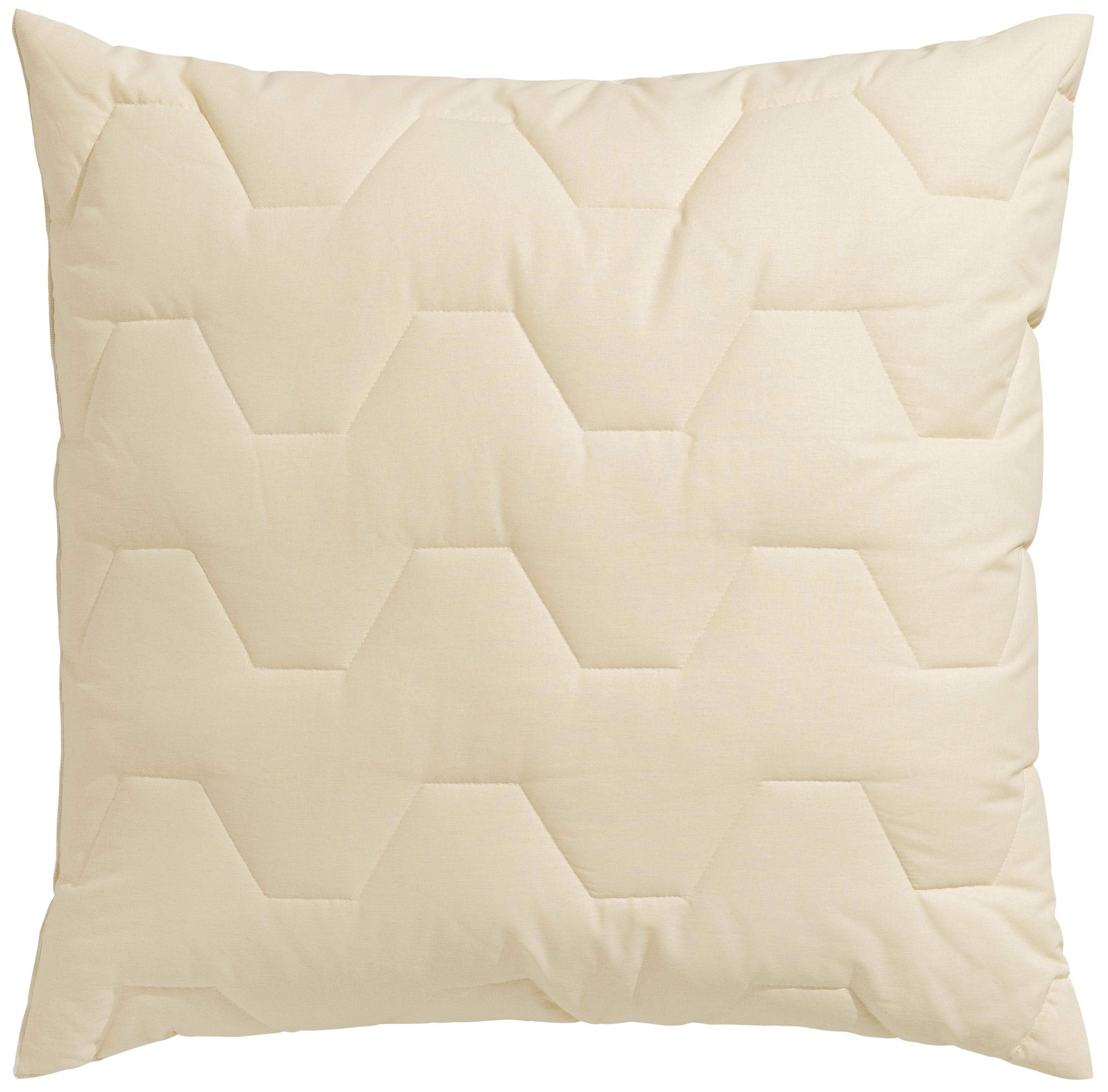 ÄLGDRÖM Kunstfaserkopfkissen Beige 100% Baumwolle Made in Germany