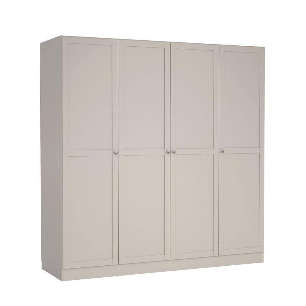 Mid.you Drehtürenschrank Kaschmir Holz 4-türig