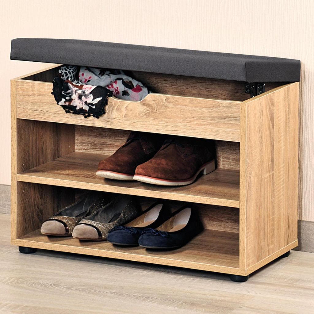 Kesper Schuhbank mit Garderobe und Schuhregalen
