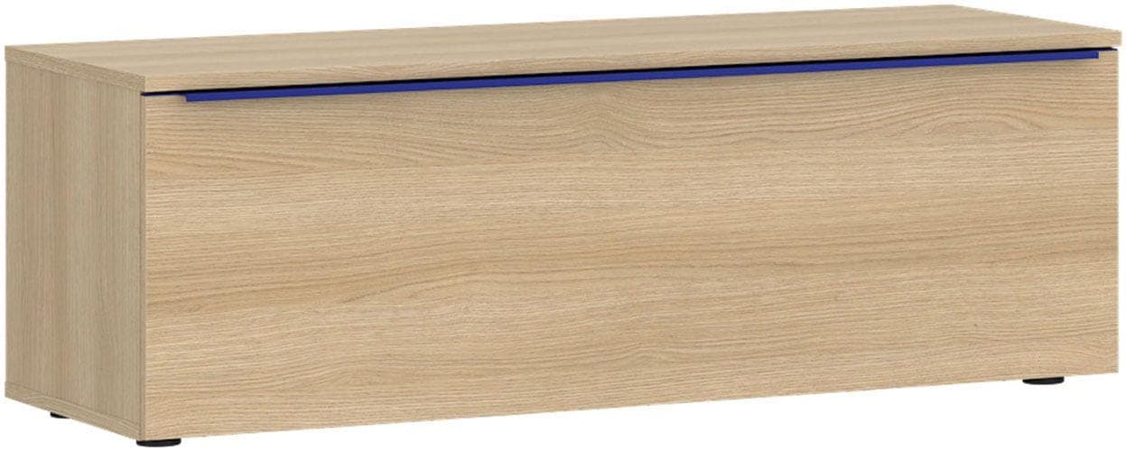 TOM TAILOR HOME COLOR PUZZLE Lowboard light oak mit Metallgriffen
