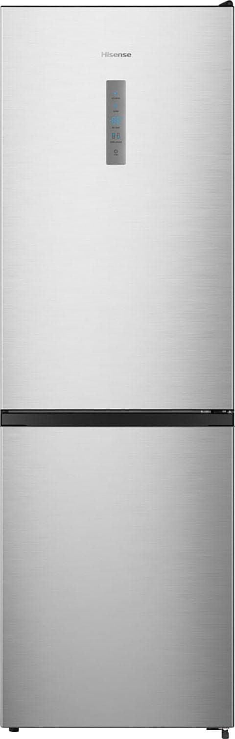 HISENSE Kühl-/Gefrierkombination RB390N4BCC Edelstahl