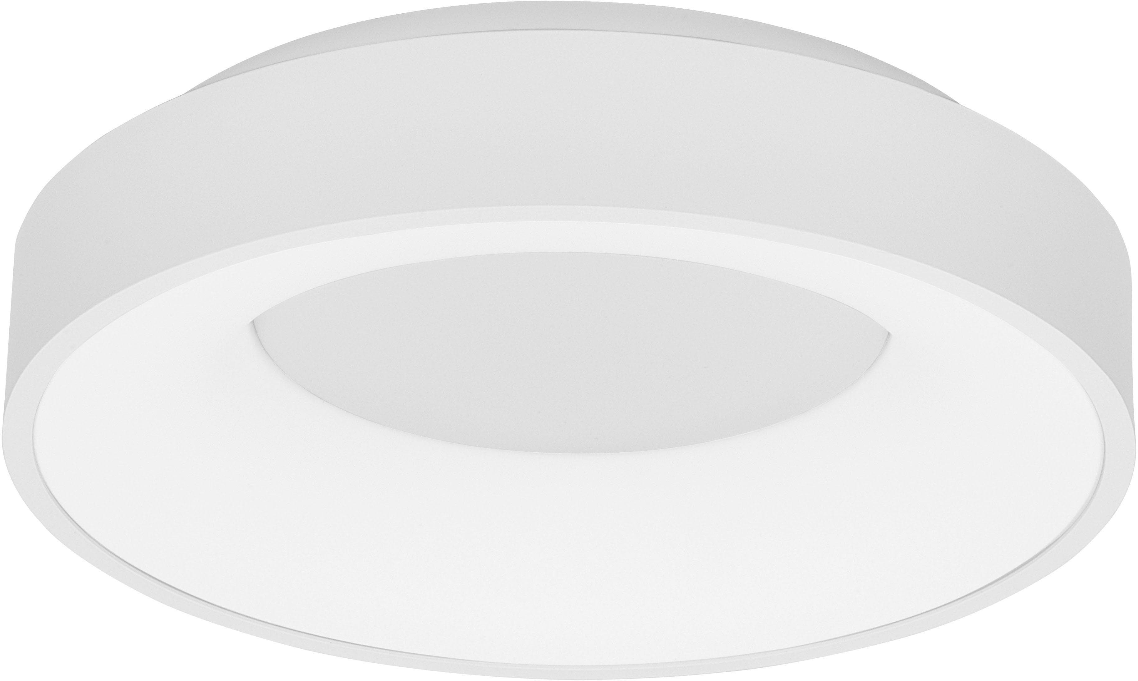 NOVA LUCE LED Deckenleuchte RANDO THIN Weiß Modern
