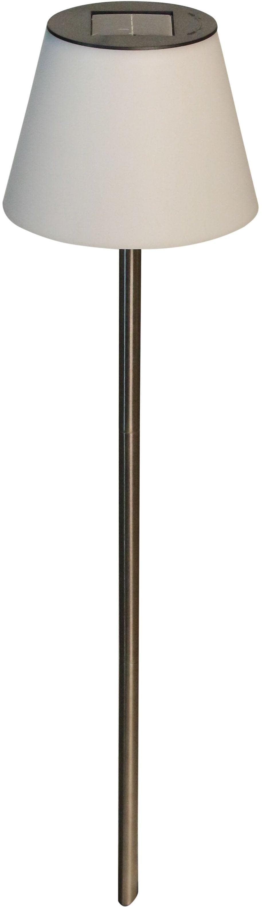 Luxform Solar-Gartenlampe Maspalomas Weiß LED 15 Lumen