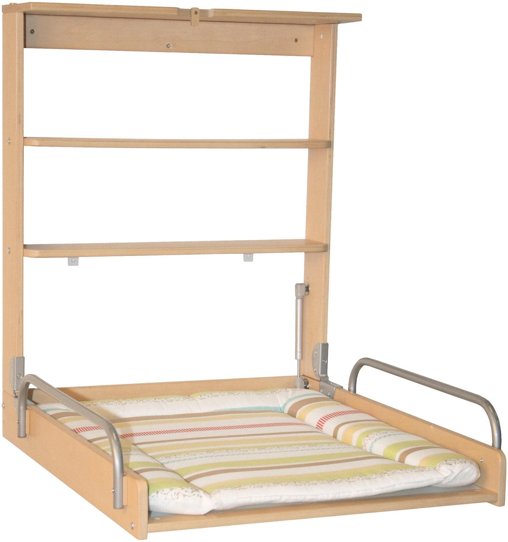 Wickelregal ROBA Wandwickelregal klappbar beige Dschungelbaby