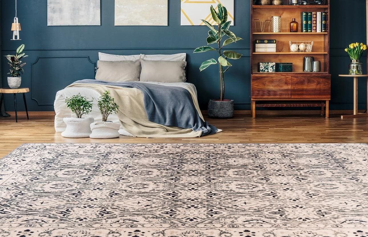 Arte Espina Teppich Saphira 300 Beige Vintage Kurzflor