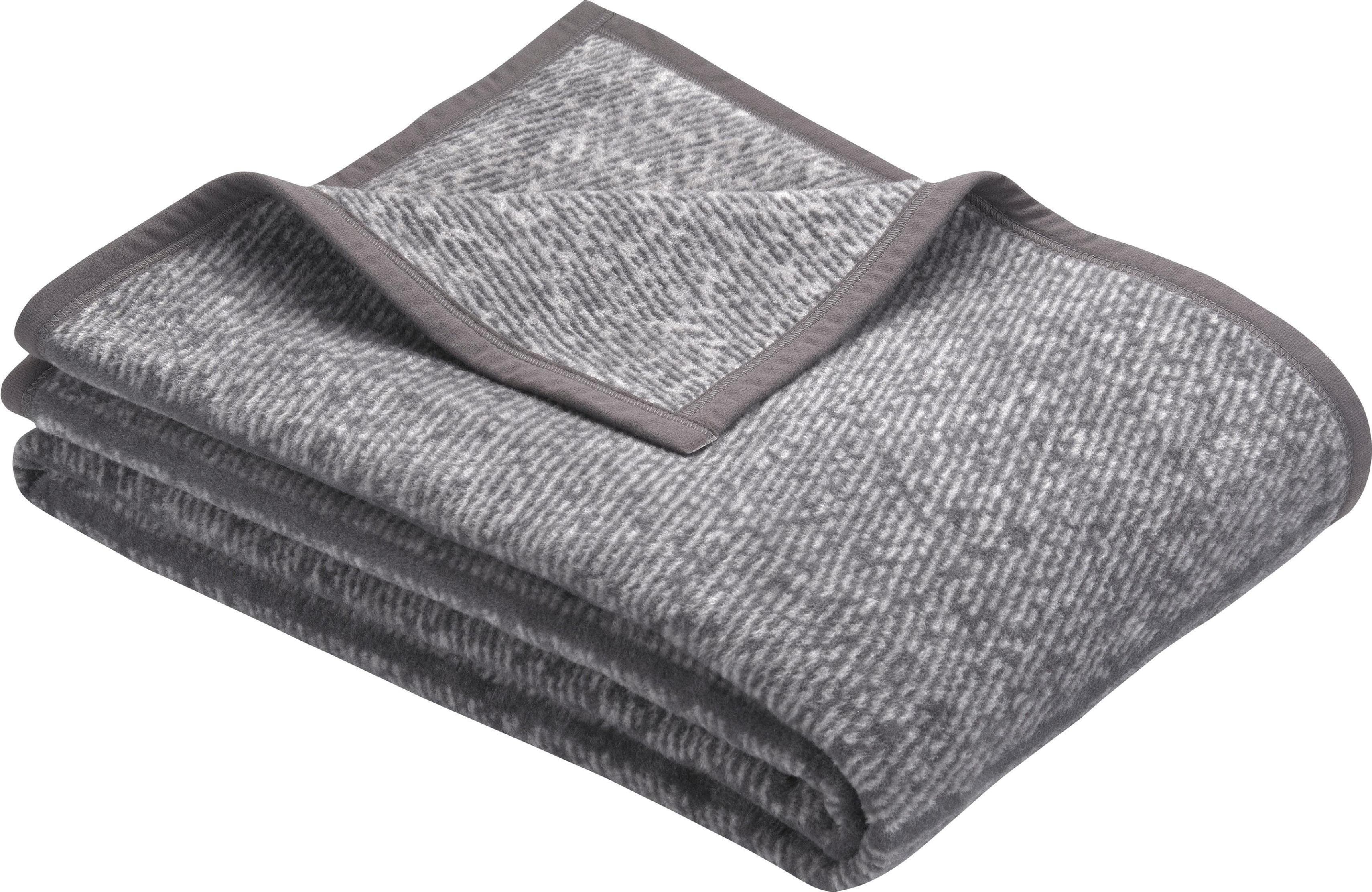 Bugatti Wohndecke Amersfoort Dezentes Muster Kuscheldecke