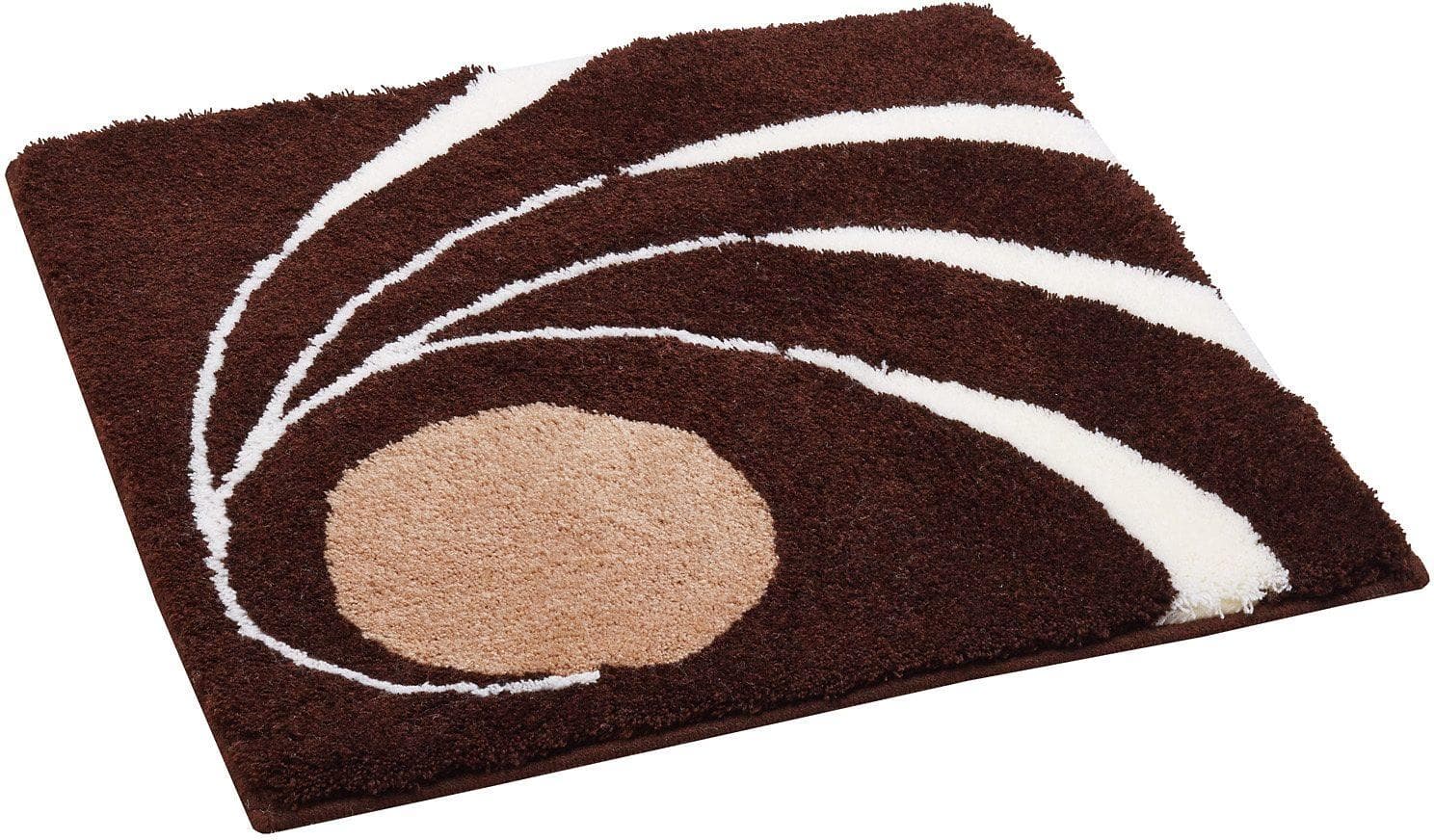 Badematte Colani 18 Braun Polyacryl