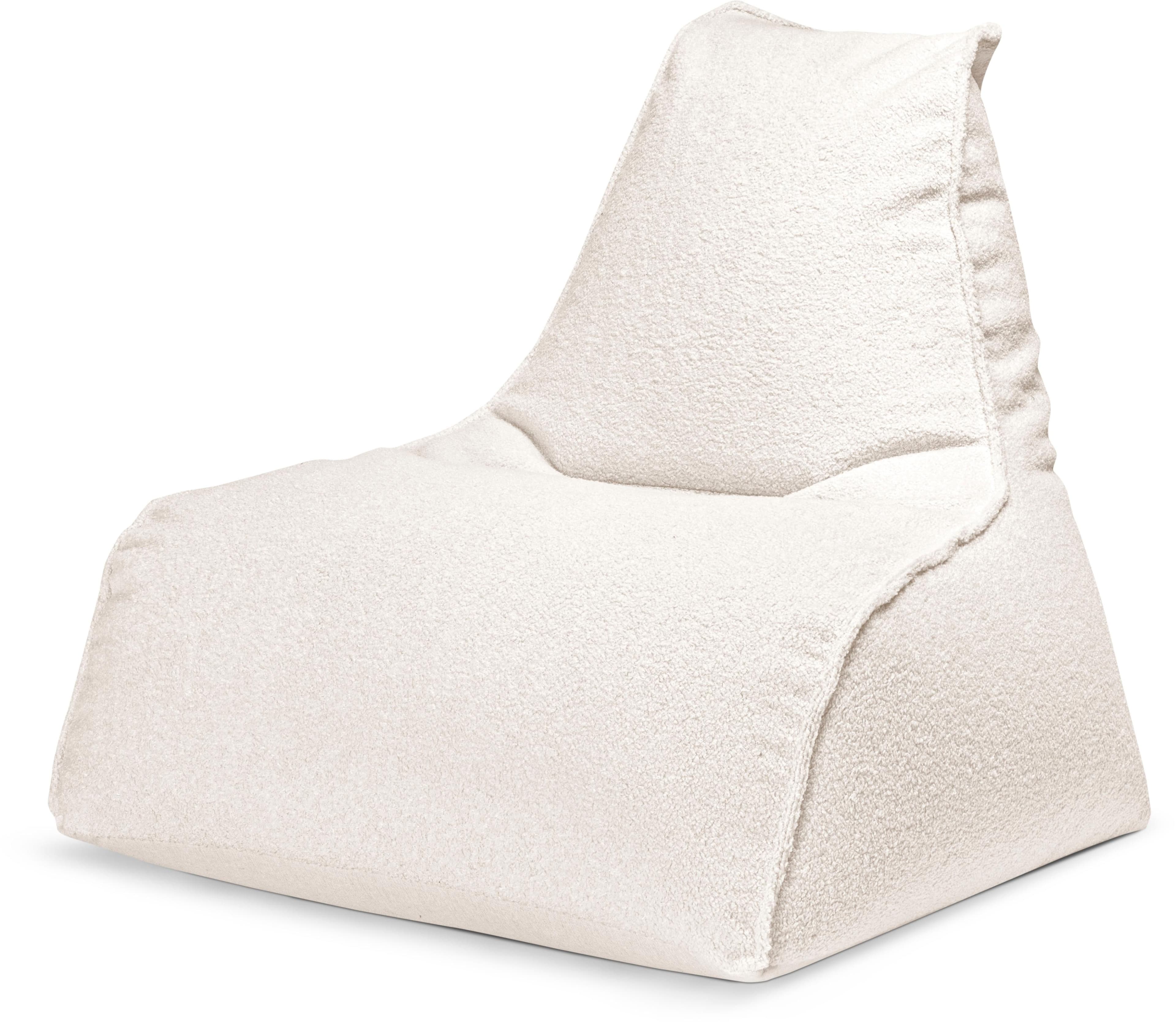 MAGMA HEIMTEX Sitzsack Jazz WOOLLY Beige Teddy-Style