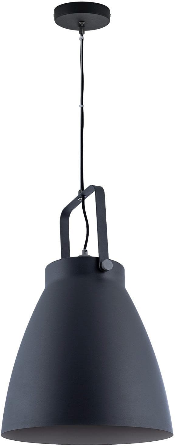 PACO HOME Pendelleuchte Boone PD Industrial Grau