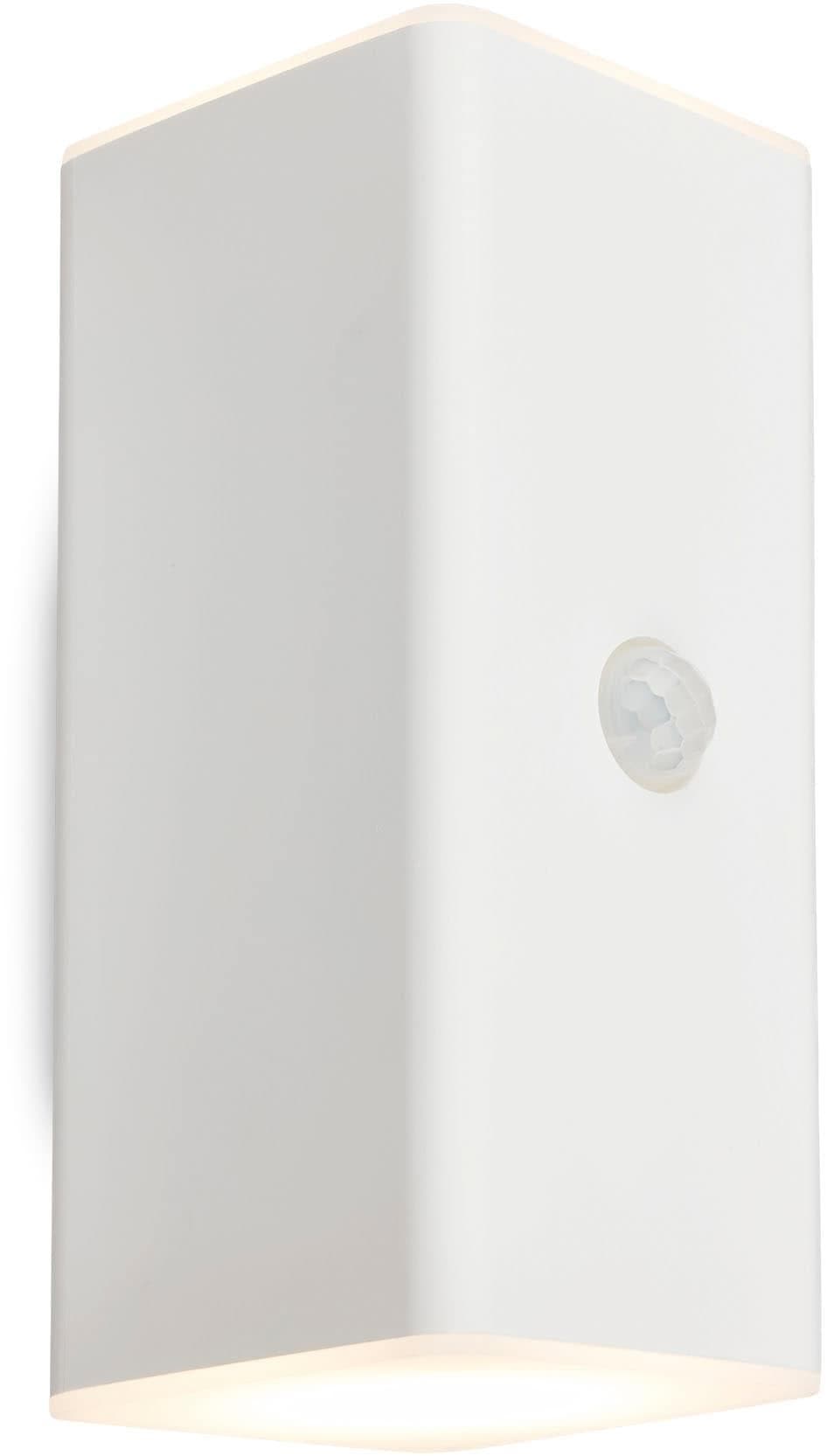 Briloner LED-Akku-Außenwandleuchte Weiß Sensor Up/Down