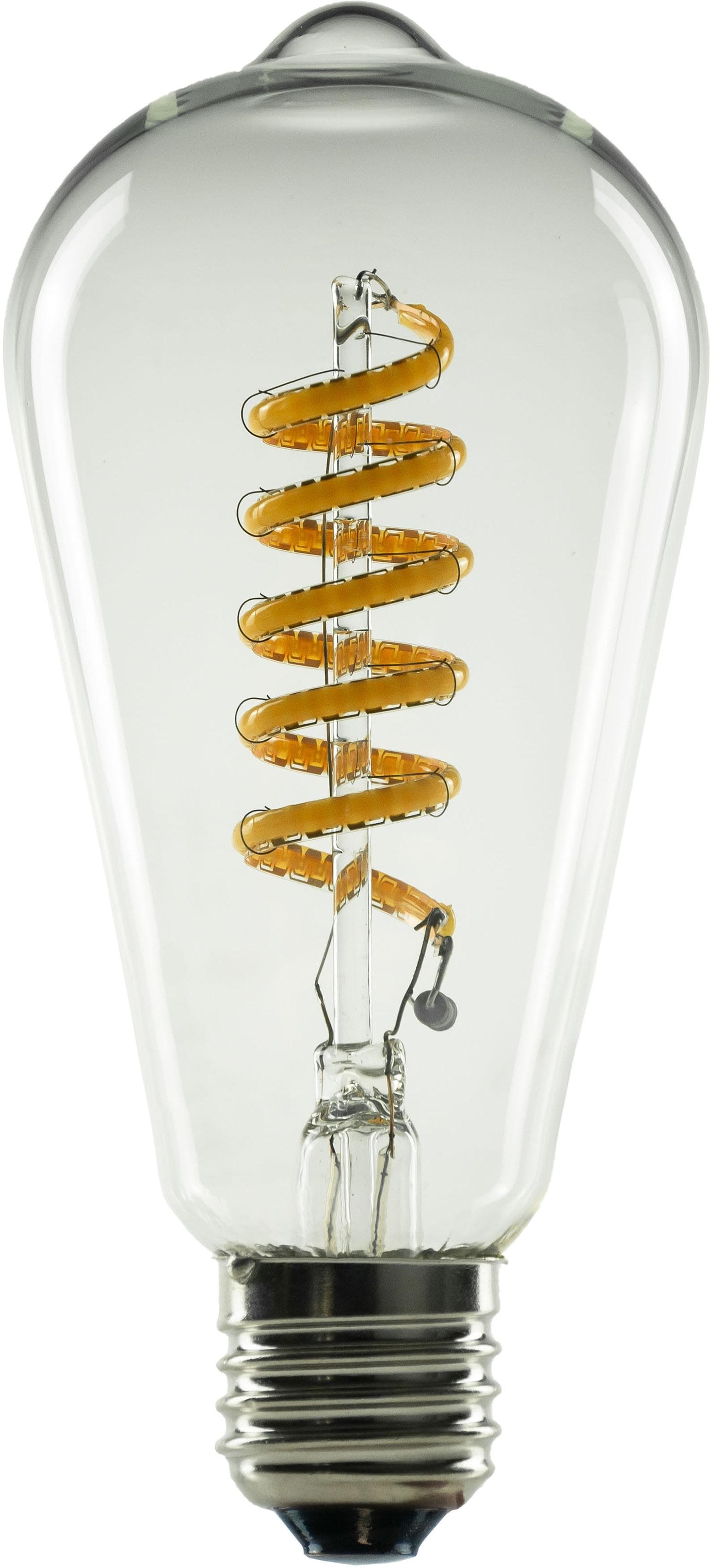 SEGULA LED Rustika Curved Spirale E27 Dimmbar Transparent Retro