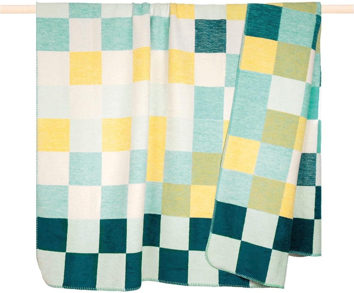 PAD Wohndecke Chess Schachbrett-Look OEKO-TEX® Standard 100